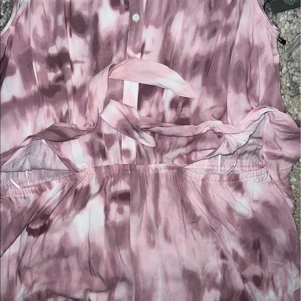 New Vince Camuto tie dye wrap jumpsuit Ladies Size XL - Picture 5 of 16
